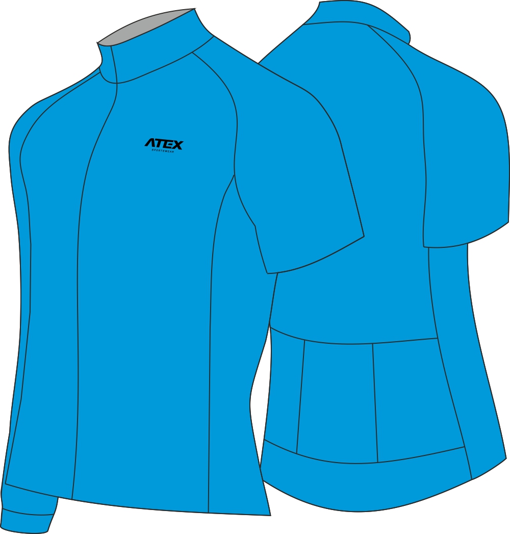 Cycling jersey with detachable sleeves