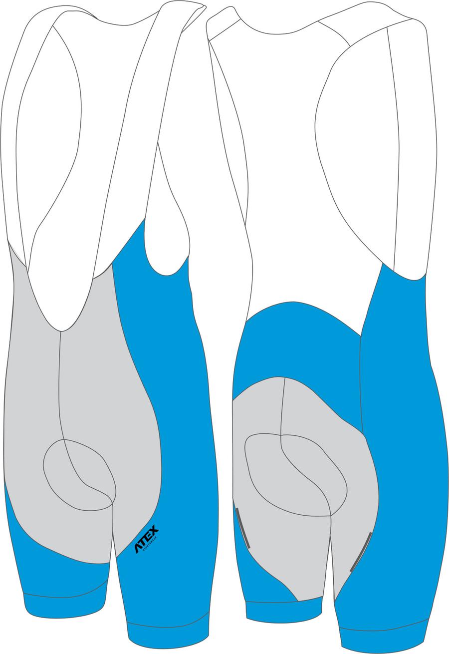Cyklo kraťasy ELITE se šlemi letní, vystýlka elite