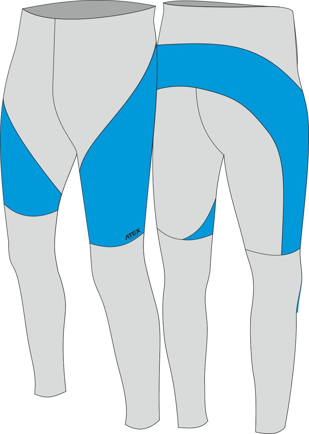 Pantalon cycliste long et large