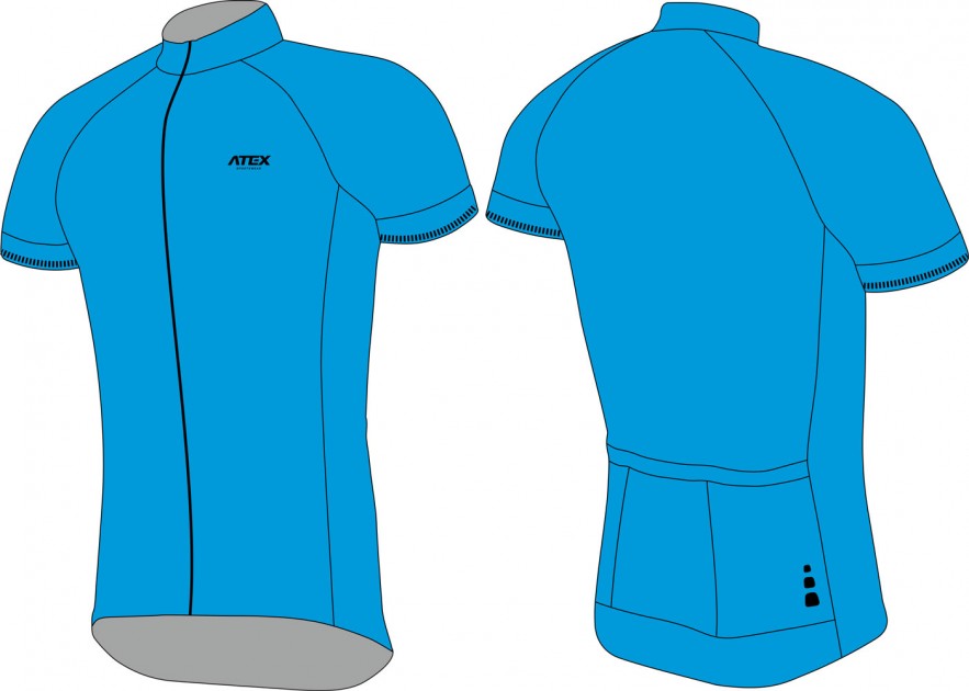 Cycling jersey HOBBY with short sleeves