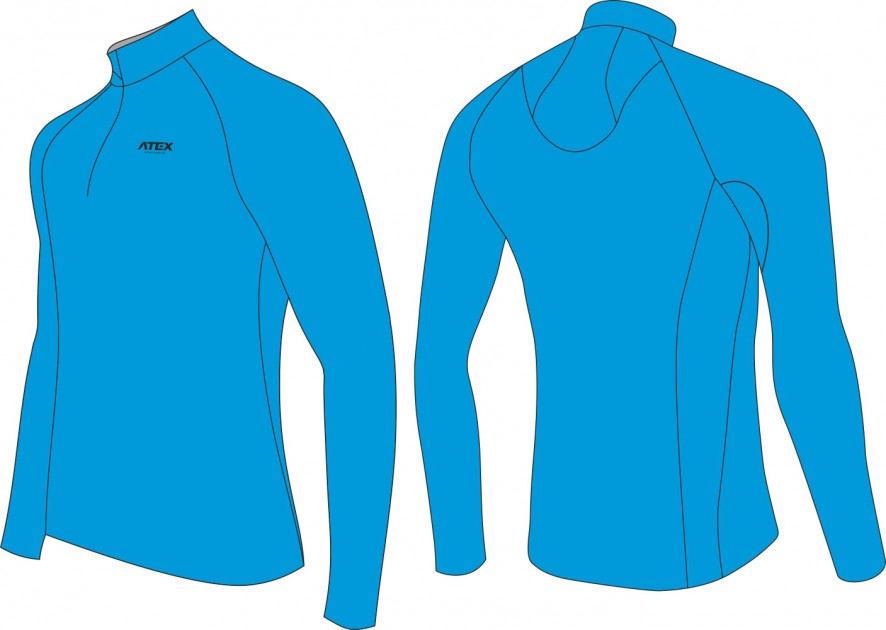 Jersey for cross-country skiing suit