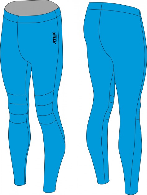 Trousers for cross-country skiing suit