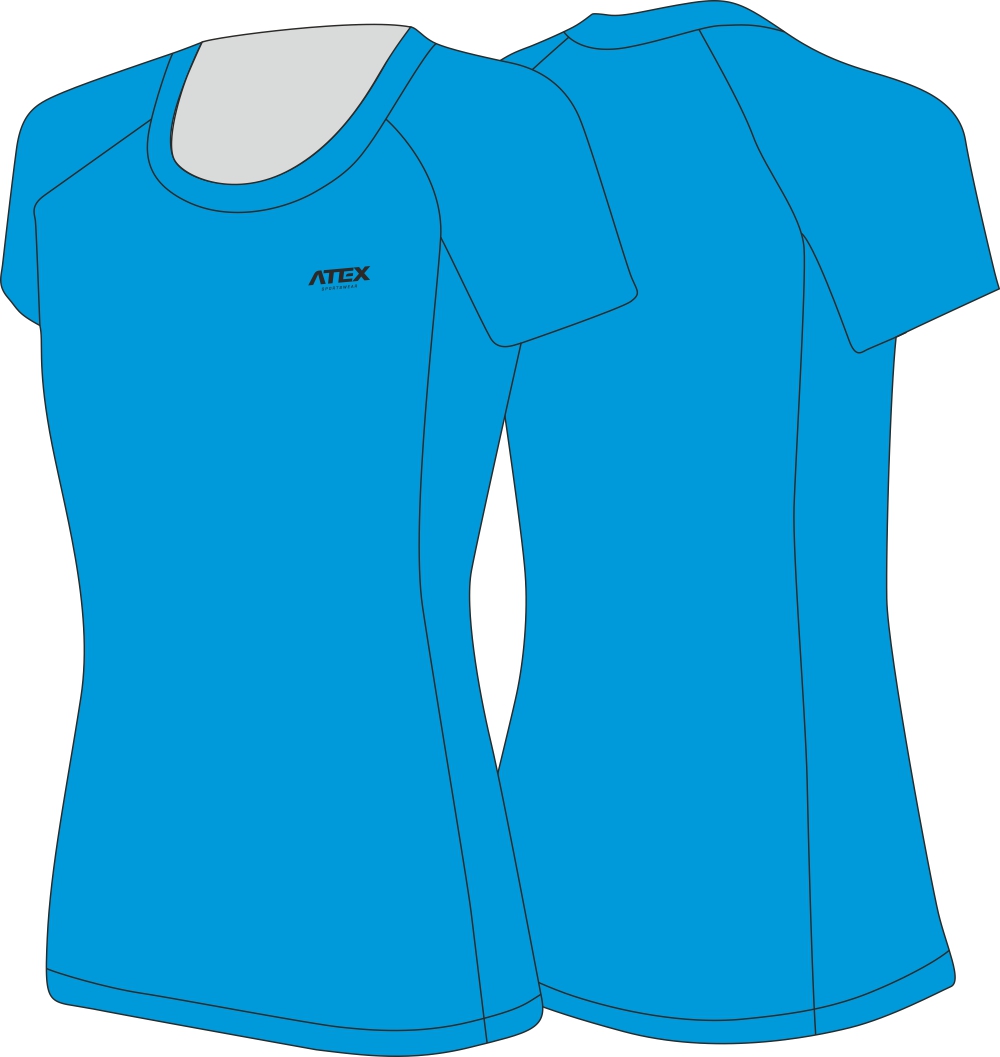 Women’s fire-fighting jersey with short sleeves