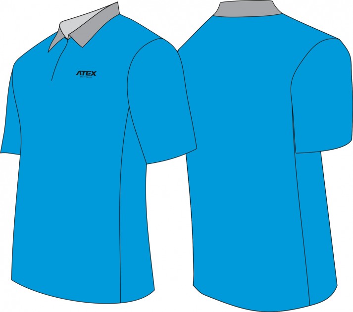 Sports T-shirt with collar