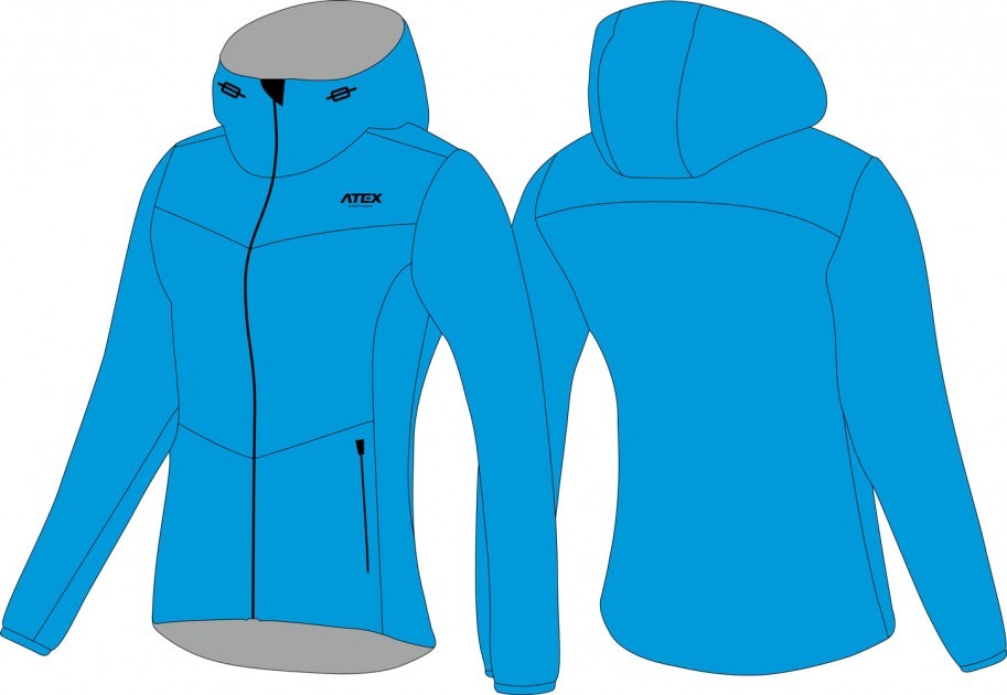 Veste de sport à capuche pour femmes