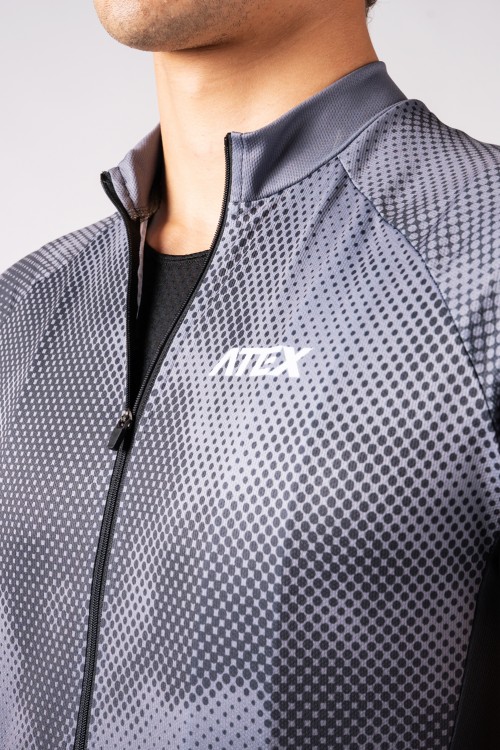 Maillot de cyclisme SPORT à manches courtes, épaules larges