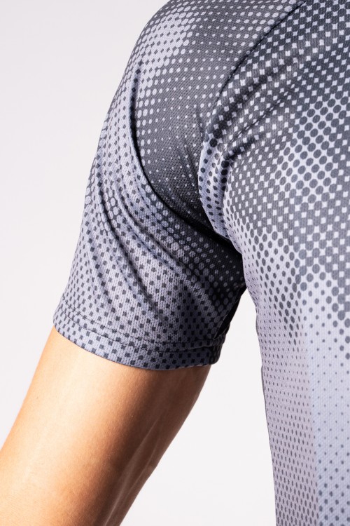 Maillot de cyclisme SPORT à manches courtes, épaules larges